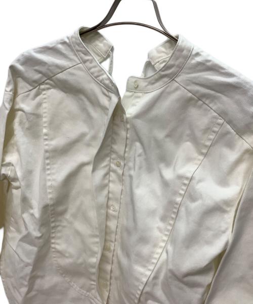 Sea Room lynn（シールームリン）Sea Room Lynn (シールームリン) Back リボンパネルシャツ ホワイト サイズ:FREEの古着・服飾アイテム