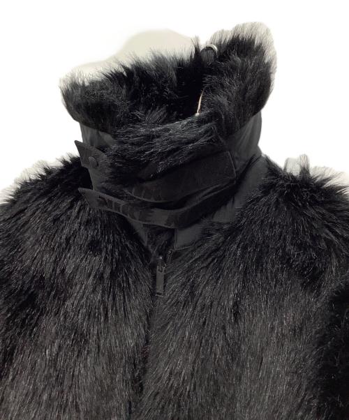 NIKE（ナイキ）NIKE (ナイキ) AMBUSH (アンブッシュ) 18AW Reversible Faux Fur Coat Jacket ブラック サイズ:XSの古着・服飾アイテム