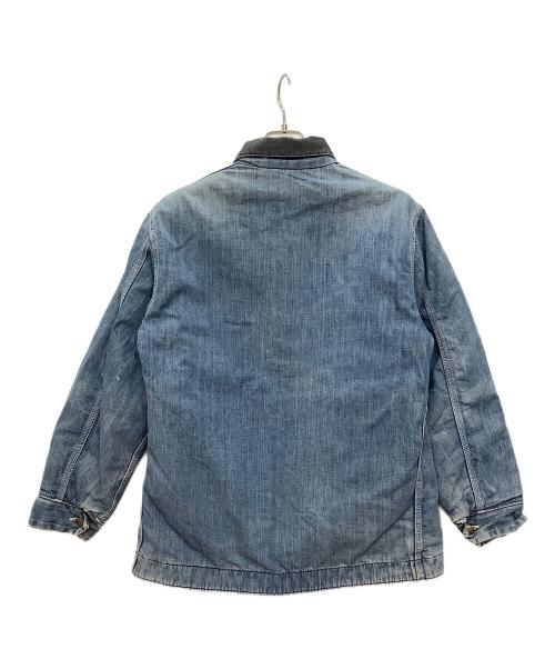 Sears（シアーズ）Sears (シアーズ) 襟コーデュロイカバーオール ブルー サイズ:38の古着・服飾アイテム