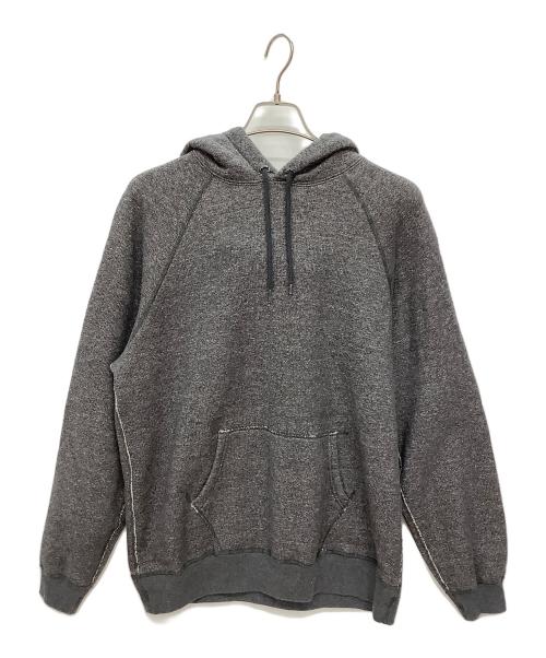 FRONT 11201（フロント 11201）FRONT 11201 (フロント 11201) プルオーバーパーカー グレー サイズ:Lの古着・服飾アイテム