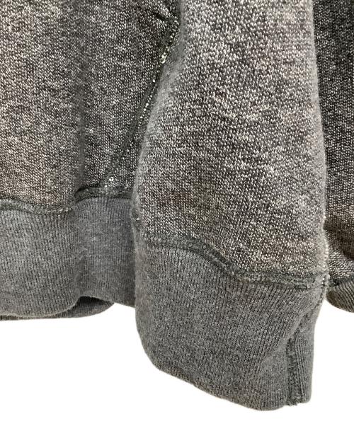 FRONT 11201（フロント 11201）FRONT 11201 (フロント 11201) プルオーバーパーカー グレー サイズ:Lの古着・服飾アイテム