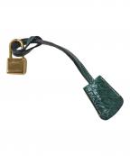 GUCCIグッチ）の古着「バッグチャーム」｜グリーン