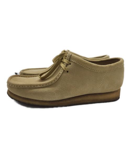 CLARKS ORIGINALS（クラークス オリジナルズ）CLARKS ORIGINALS (クラークス オリジナルズ) ワラビーシューズ ベージュ サイズ:26.5の古着・服飾アイテム
