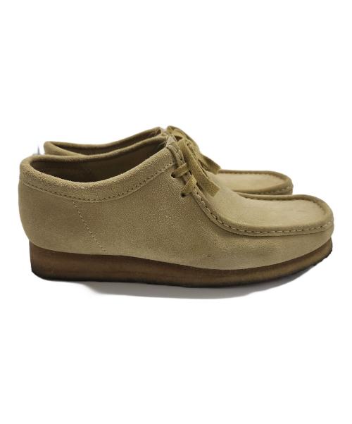 CLARKS ORIGINALS（クラークス オリジナルズ）CLARKS ORIGINALS (クラークス オリジナルズ) ワラビーシューズ ベージュ サイズ:26.5の古着・服飾アイテム