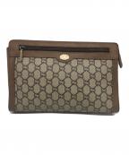 GUCCIグッチ）の古着「クラッチバッグ」｜グレー