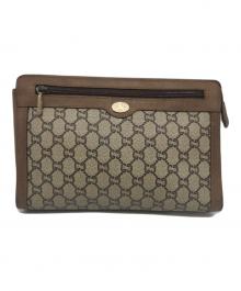 GUCCI（グッチ）の古着「クラッチバッグ」｜グレー