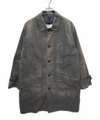 MHLエムエイチエル）の古着「ロングコート」｜ブラウン