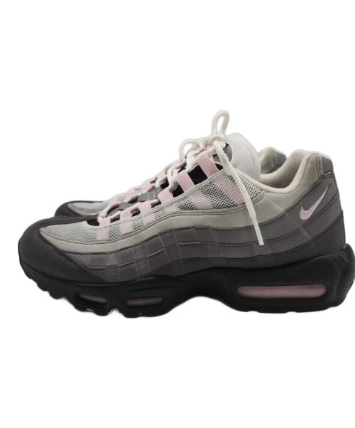 NIKE（ナイキ）NIKE (ナイキ) AIR MAX 95 PREMIUM グレー×ピンク サイズ:28.5cmの古着・服飾アイテム