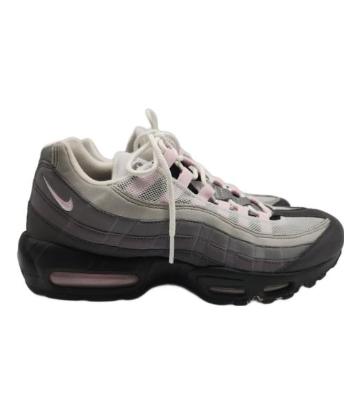 NIKE（ナイキ）NIKE (ナイキ) AIR MAX 95 PREMIUM グレー×ピンク サイズ:28.5cmの古着・服飾アイテム