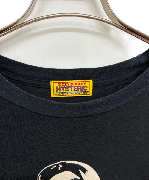 Hysteric Glamour（ヒステリックグラマー）Hysteric Glamour (ヒステリックグラマー) LEATHER WOMAN オーバーサイズTシャツ ブラック サイズ:FREEの古着・服飾アイテム