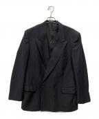 GIORGIO ARMANIジョルジョアルマーニ）の古着「ダブルテーラードジャケット」｜ブラック