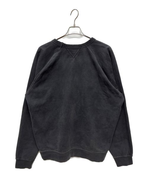 RRL（ダブルアールエル）RRL (ダブルアールエル) フレンチ テリー クルーネックスウェット ブラック サイズ:XXLの古着・服飾アイテム