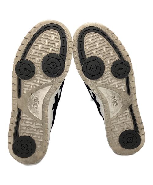 asics（アシックス）asics (アシックス) ハイカットスニーカー ホワイト×ブラック サイズ:27.5cmの古着・服飾アイテム