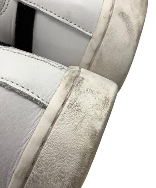 asics（アシックス）asics (アシックス) ハイカットスニーカー ホワイト×ブラック サイズ:27.5cmの古着・服飾アイテム