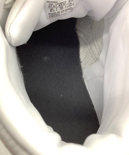 asics（アシックス）asics (アシックス) ハイカットスニーカー ホワイト×ブラック サイズ:27.5cmの古着・服飾アイテム