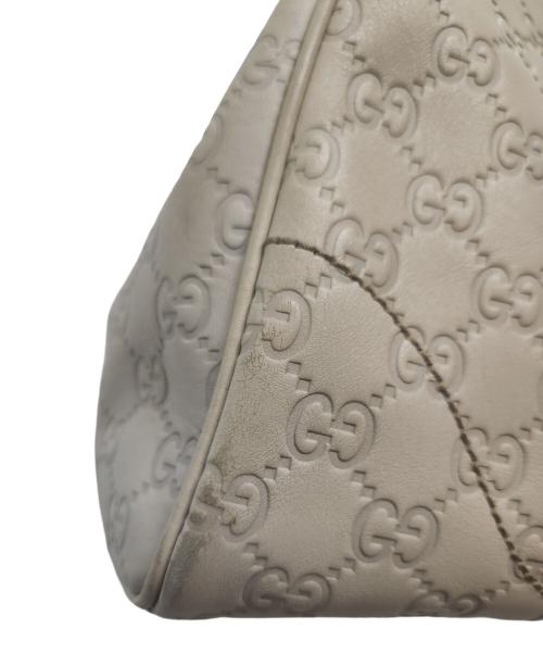 GUCCI（グッチ）GUCCI (グッチ) ハンドバッグ ベージュの古着・服飾アイテム