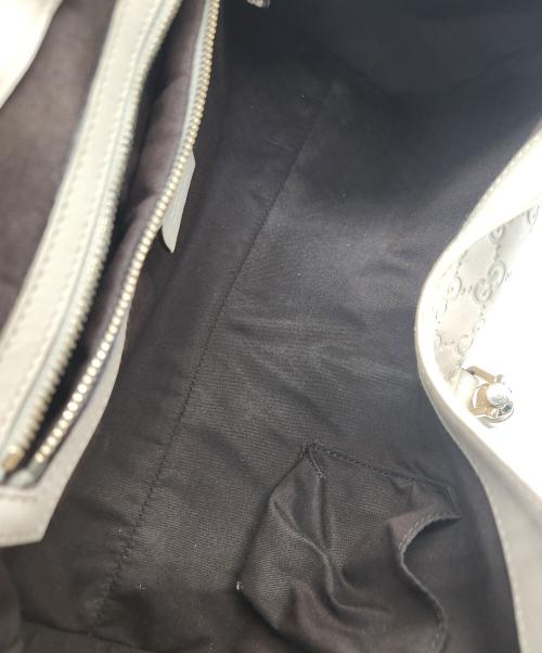 GUCCI（グッチ）GUCCI (グッチ) ハンドバッグ ベージュの古着・服飾アイテム
