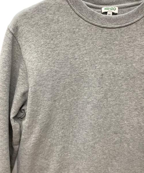 KENZO（ケンゾー）KENZO (ケンゾー) クルーネックスウェット グレー サイズ:Mの古着・服飾アイテム