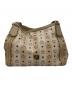 MCM (エムシーエム) ハンドバッグ ベージュ×ブラウン：8000円