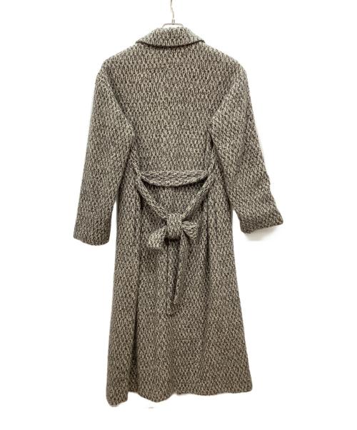 FRAY ID（フレイ アイディー）FRAY ID (フレイ アイディー) チェスターガウンコート グレー サイズ:Fの古着・服飾アイテム