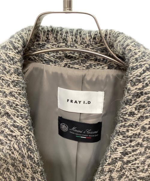 FRAY ID（フレイ アイディー）FRAY ID (フレイ アイディー) チェスターガウンコート グレー サイズ:Fの古着・服飾アイテム