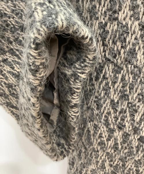 FRAY ID（フレイ アイディー）FRAY ID (フレイ アイディー) チェスターガウンコート グレー サイズ:Fの古着・服飾アイテム