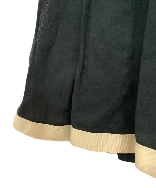 FRAY ID（フレイ アイディー）FRAY ID (フレイ アイディー) ノースリーブ・キャミソールワンピース ブラック サイズ:FREEの古着・服飾アイテム