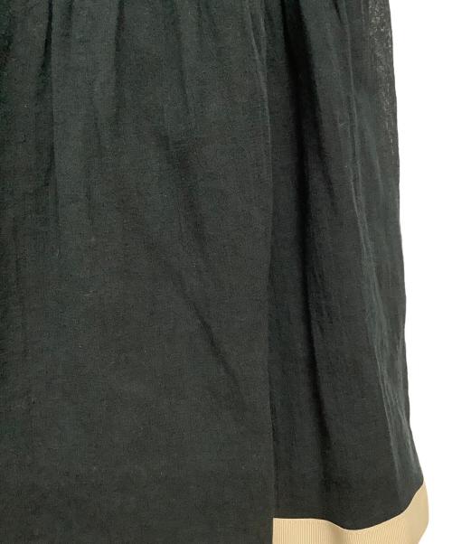 FRAY ID（フレイ アイディー）FRAY ID (フレイ アイディー) ノースリーブ・キャミソールワンピース ブラック サイズ:FREEの古着・服飾アイテム