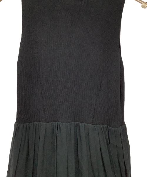 FRAY ID（フレイ アイディー）FRAY ID (フレイ アイディー) ノースリーブ・キャミソールワンピース ブラック サイズ:FREEの古着・服飾アイテム