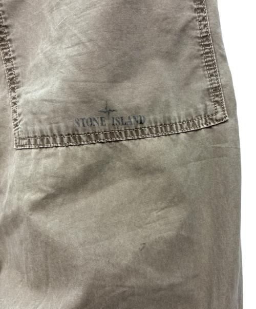 STONE ISLAND（ストーンアイランド）STONE ISLAND (ストーンアイランド) アンクルカーゴパンツ グレー サイズ:(W32)の古着・服飾アイテム