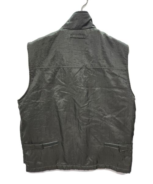 GAP（ギャップ）GAP (ギャップ) 00s　フリースミリタリーベスト オリーブ サイズ:Mの古着・服飾アイテム