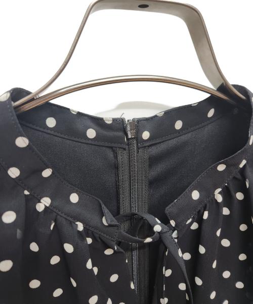 UNTITLED（アンタイトル）UNTITLED (アンタイトル) 長袖ワンピース ブラック サイズ:1の古着・服飾アイテム