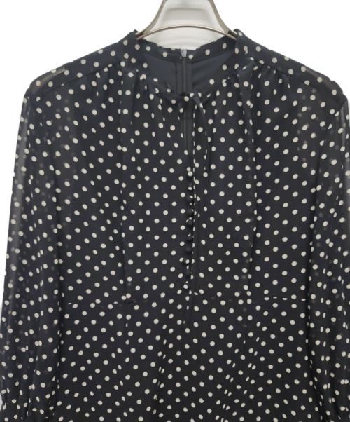 UNTITLED（アンタイトル）UNTITLED (アンタイトル) 長袖ワンピース ブラック サイズ:1の古着・服飾アイテム