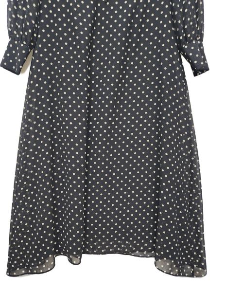 UNTITLED（アンタイトル）UNTITLED (アンタイトル) 長袖ワンピース ブラック サイズ:1の古着・服飾アイテム