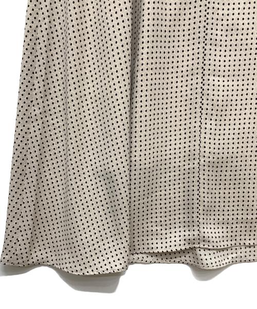 UNTITLED（アンタイトル）UNTITLED (アンタイトル) 長袖ワンピース ベージュ×ブラック サイズ:1の古着・服飾アイテム