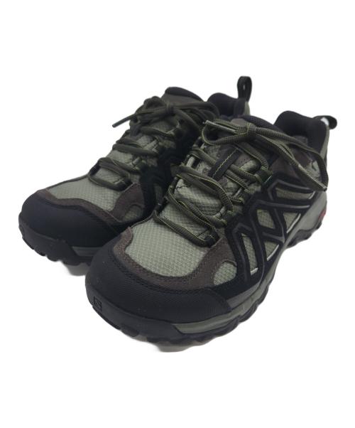 SALOMON（サロモン）SALOMON (サロモン) ローカットスニーカー カーキ×ブラック サイズ:25.5の古着・服飾アイテム