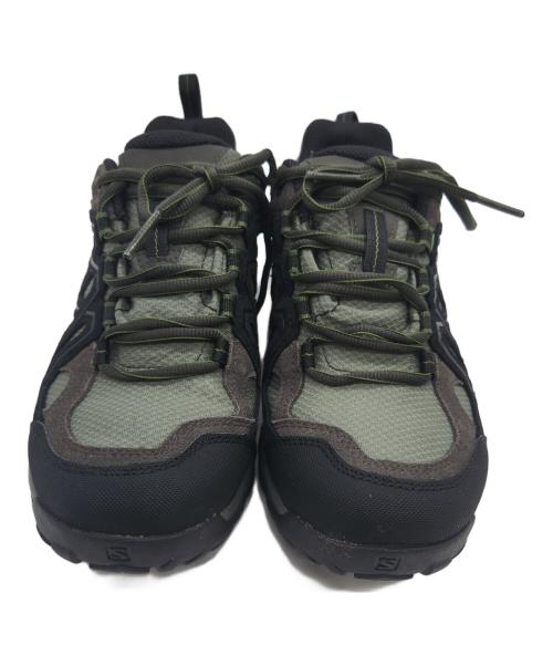 SALOMON（サロモン）SALOMON (サロモン) ローカットスニーカー カーキ×ブラック サイズ:25.5の古着・服飾アイテム