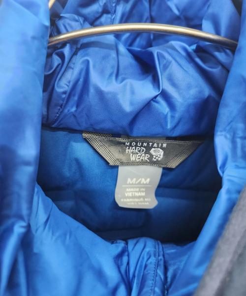 MOUNTAIN HARD WEAR（マウンテンハードウェア）MOUNTAIN HARD WEAR (マウンテンハードウェア) ダウンジャケット ブルー サイズ:Mの古着・服飾アイテム