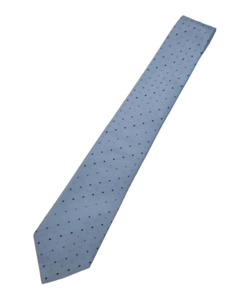 LOUIS VUITTON（ルイ ヴィトン）LOUIS VUITTON (ルイ ヴィトン) シルクネクタイ ブルー サイズ:-の古着・服飾アイテム