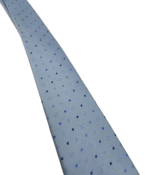 LOUIS VUITTON（ルイ ヴィトン）LOUIS VUITTON (ルイ ヴィトン) シルクネクタイ ブルー サイズ:-の古着・服飾アイテム