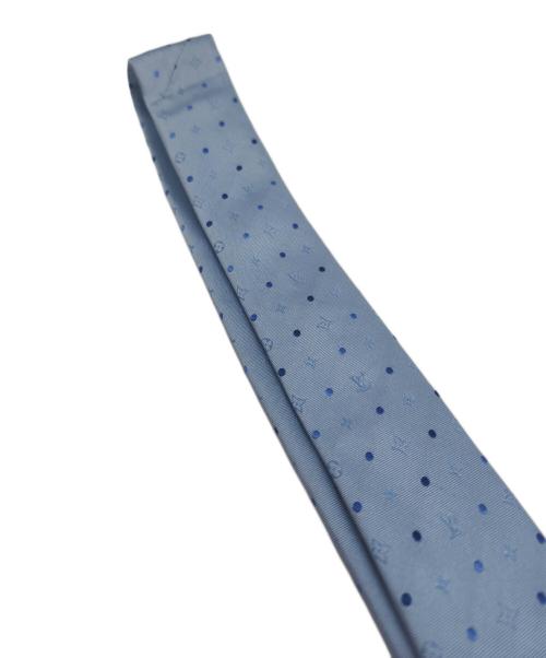 LOUIS VUITTON（ルイ ヴィトン）LOUIS VUITTON (ルイ ヴィトン) シルクネクタイ ブルー サイズ:-の古着・服飾アイテム