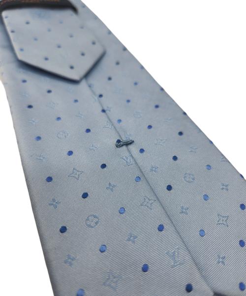 LOUIS VUITTON（ルイ ヴィトン）LOUIS VUITTON (ルイ ヴィトン) シルクネクタイ ブルー サイズ:-の古着・服飾アイテム
