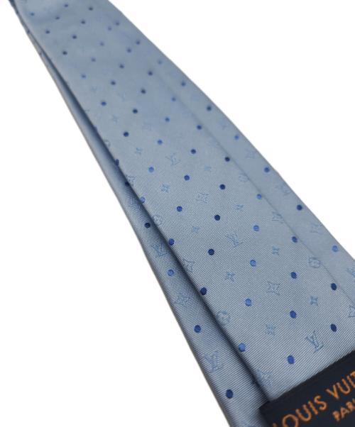 LOUIS VUITTON（ルイ ヴィトン）LOUIS VUITTON (ルイ ヴィトン) シルクネクタイ ブルー サイズ:-の古着・服飾アイテム