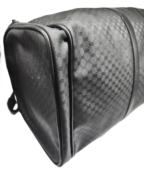 GUCCI（グッチ）GUCCI (グッチ) ボストンバッグ ブラックの古着・服飾アイテム