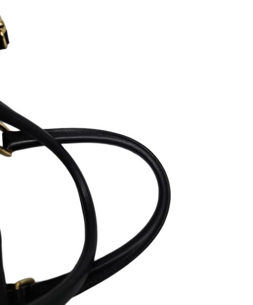 GUCCI（グッチ）GUCCI (グッチ) ボストンバッグ ブラックの古着・服飾アイテム