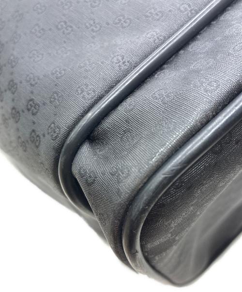 GUCCI（グッチ）GUCCI (グッチ) ボストンバッグ ブラックの古着・服飾アイテム