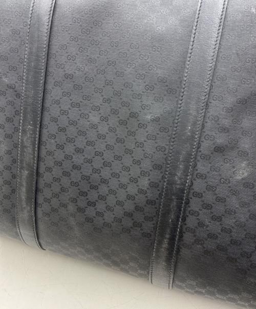 GUCCI（グッチ）GUCCI (グッチ) ボストンバッグ ブラックの古着・服飾アイテム