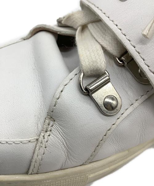 BALMAIN（バルマン）BALMAIN (バルマン) レザースニーカー ホワイト サイズ:25.5cmの古着・服飾アイテム