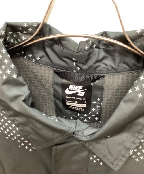 NIKE SB（ナイキエスビー）NIKE SB (ナイキエスビー) コーチジャケット ブラック サイズ:Lの古着・服飾アイテム
