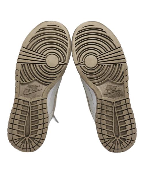 NIKE（ナイキ）NIKE (ナイキ) スニーカー ホワイト×ベージュ サイズ:28.0cmの古着・服飾アイテム